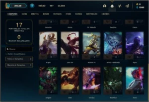 Conta ouro 1 baratinha com 25 champs - League of Legends LOL