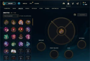 Conta prata 2 com 25 Champs e 4 Skins +1 Mitica - League of Legends LOL
