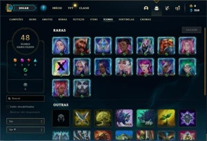 Conta prata 2 com 25 Champs e 4 Skins +1 Mitica - League of Legends LOL