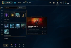 Conta prata 2 com 25 Champs e 4 Skins +1 Mitica - League of Legends LOL