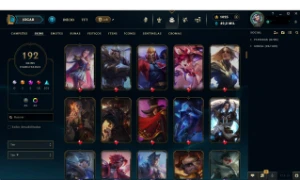 Vendo Conta Lol - Mestre Soloq Ultima Season - 192 Skins - League of Legends