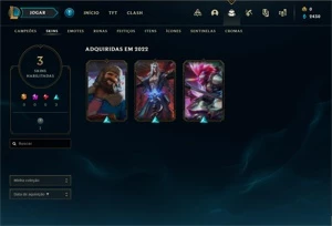 *PROMOÇÃO* Conta Diamante IV MMR Mestre/D1 - League of Legends LOL