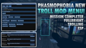 Phasmophobia Cheat Menu - Outros