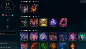 conta mono shyvana HIGH ELO UPADA A MÃO master 2 anos - League of Legends LOL