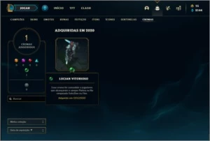 Conta diamante 3 com 37 champs e 15 skins ( MAIN MID ) - League of Legends LOL