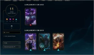 CONTA PLATINA 1 / BARATINHA - League of Legends LOL