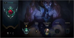 CONTA PLATINA 1 / BARATINHA - League of Legends LOL