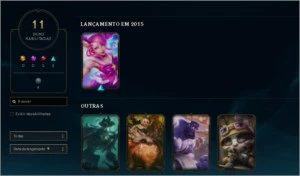 CONTA PLATINA 1 / BARATINHA - League of Legends LOL