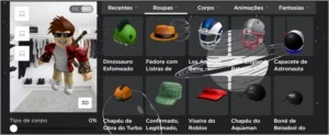 Conta Roblox 4500 robux com chapéu Turbo club