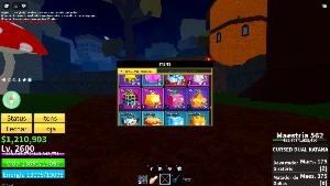 Conta level 2600 + CDK + Dough despertada - Roblox