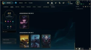 Conta LoL Platina IV com Skin Kayle Juíza e muito espólio - League of Legends
