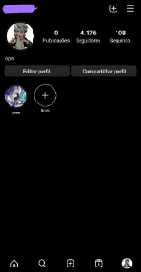Conta de INSTAGRAM com 4100+ Seguidores - Redes Sociais