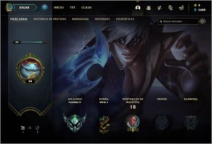CONTA SMURF PROMOÇÃO - League of Legends LOL