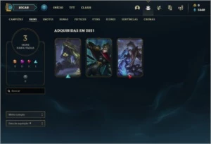 CONTA SMURF PROMOÇÃO - League of Legends LOL