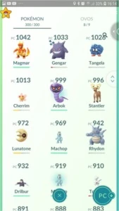 Conta Pokémon Go