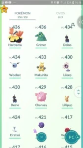 Conta Pokémon Go