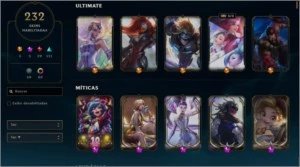 Conta Lol gold 3 , 232 skins, 26 pet de tft - League of Legends