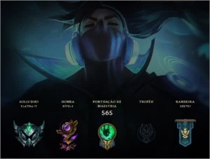 CONTA LOL SEASON 2 TODOS CHAMPIONS 276 SKINS PLAT 4 - League of Legends
