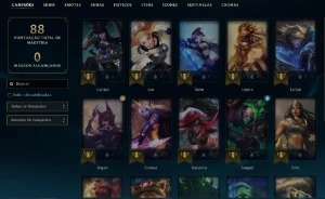 Conta Uranked Handlevel Lvl 30 20 Campeoes - League of Legends LOL