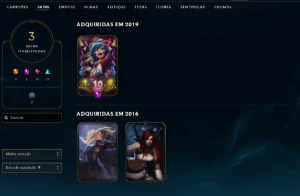 Conta Uranked Handlevel Lvl 30 20 Campeoes - League of Legends LOL