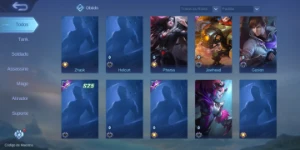 Conta Top Mobile Legends