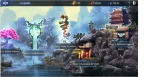 CONTA MIR4 - NÍVEL 40  SANTUARIO LVL 3