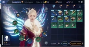 CONTA MIR4 - NÍVEL 40  SANTUARIO LVL 3