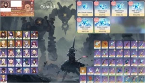 sem niver ar 52 hutao baal kazuha mona jean keqing baculo - Genshin Impact