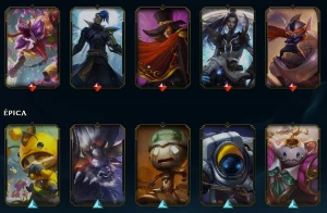 Conta League of Legends Full Acesso - 136 Champs e 120 Skins LOL