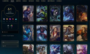 Conta Lol Smurf 100+ Champ Full Acesso I 61 Skins I 114Champ - League of Legends