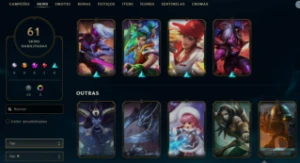 Conta Lol Smurf 100+ Champ Full Acesso I 61 Skins I 114Champ - League of Legends