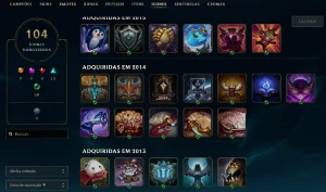 Conta Lol Smurf 100+ Champ Full Acesso I 61 Skins I 114Champ - League of Legends