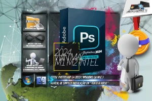Adobe Photoshop CC 2024 + IA & Neural Filters para Windows - Softwares e Licenças
