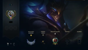 Conta smurf com Zed dizimador e Kassadin Lâmina do trovão - League of Legends LOL