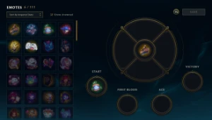 Conta smurf com Zed dizimador e Kassadin Lâmina do trovão - League of Legends LOL
