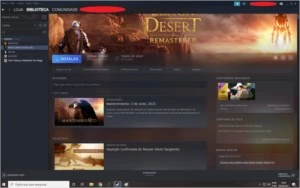 CONTA STEAM COM CONTA BDO COM MUITOS ITENS - Black Desert