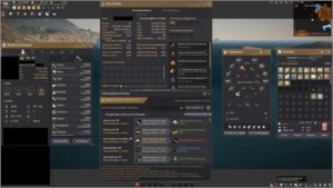 Conta Black Desert, 300/287/338, set full pen, negociando