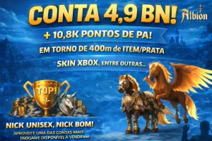 Conta Mais Endgame Disponivel! - Albion Online