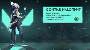 Conta Valorant Ascendente 1 - Conta Antiga - Full Acesso