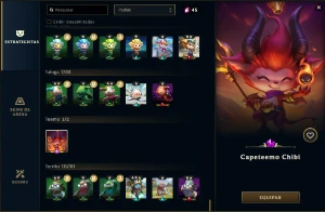 Conta LoL 454 Skins +R$ 4.000,00 Investidos!! - League of Legends