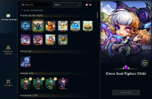 Conta LoL 454 Skins +R$ 4.000,00 Investidos!! - League of Legends