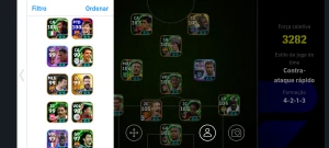 Neymar, Vieira, Thuram, Bergomi, Cruyff, Dembele, Ferdinand, - eFootball PES