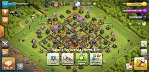 CLASH OF CLANS CV10 ~ OLD ACC ~ COLECIONADOR RARA