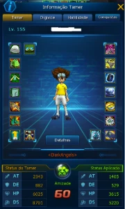 Conta 6U mid /end game - Digimon Masters Online DMO