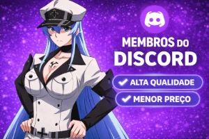 [O Mais Barato] Discord Membros - Redes Sociais