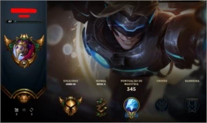 CONTA DE LOL OURO 3 // 122 SKINS // 128 CHAMPS - League of Legends