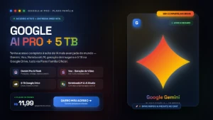 Google AI Pro + 5 TB + Gemini + Veo 30 dias garantia - Assinaturas e Premium