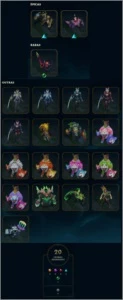 Conta de LoL / Level 508 / Prata II / 95 Skins - League of Legends