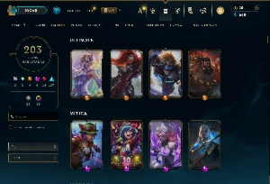 RiotAccount Valorant(coleção champions 2021) e lol com skins