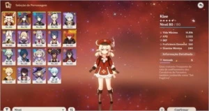 Klee ar 49 + atlas celestial, com toda inazuma pra explorar - Genshin Impact